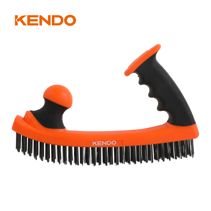 Brosse métallique à prise facile